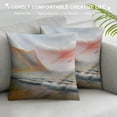thumbnail image 3 of Orinice Birds Graphic Decorative Cotton Linen Throw Pillow Cover for Home Couch Living Room Bed Sofa 20x20in, 3 of 5