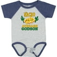 thumbnail image 3 of Inktastic Nacho Average Godson with Nachos and Cacti Boys or Girls Baby Bodysuit, 3 of 5
