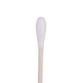 thumbnail image 2 of 400 Count 6 Inch Long Cotton Swabs Wooden Handles Tipped Applicator Cleaning, 2 of 7