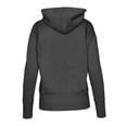 thumbnail image 3 of Women's Levelwear Black Chicago Cubs Cooperstown Collection Gardinia Full-Zip Hoodie, 3 of 3