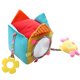 thumbnail image 1 of Juguetes de desarrollo para niños pequeños Cubo de actividad suave Juguete educativo para bebés Pelota de agarre de mano suave Inevent FN0001-00B, 1 of 7