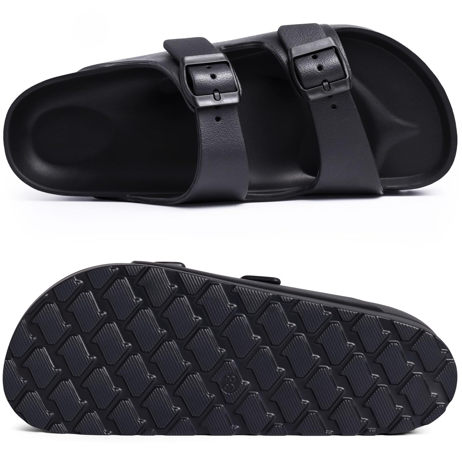 Litfun Women's Platform Slide Sandals with Arch Support photo 4
