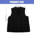 thumbnail image 2 of unbranded Ropa De Perro Pet Trainer Vest Breathable Professional Black 1Pack, 2 of 8