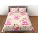 thumbnail image 3 of Colcha de cama Girly Cow Pink Beige Doona Cover Colorful, Juego de cama de matrimonio para niños, 3 of 4