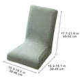 thumbnail image 6 of Chair Covers Elastic Dining Chair Covers Stretchable Tablecloth Set for Kitchen Dining Room(1Pcs) Rkxzt, 6 of 9
