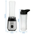 Rosewill Personal Blender, 300W Single Serve Mixer, Two 20oz Bottles