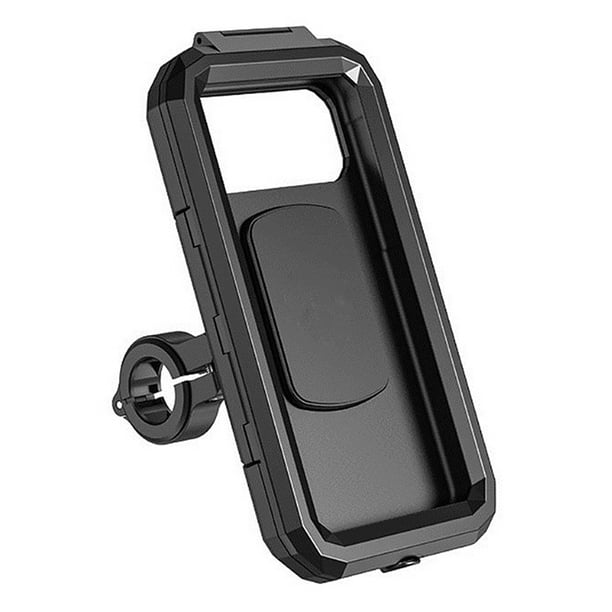 Injueey Soporte para motocicleta Soporte para rack Estuche para teléfonos móviles Montaje de fijación Teléfono y Comunicación Manillar Klein