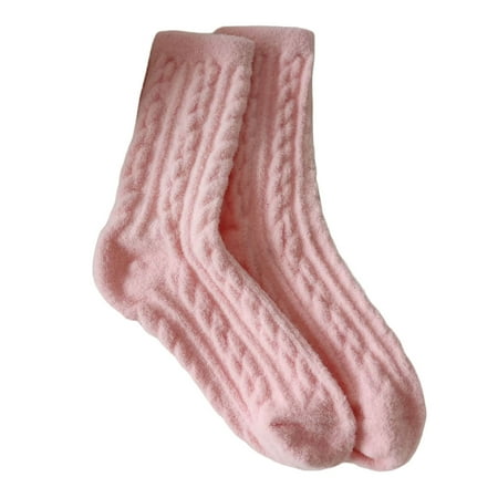 

DoubleYi Floor Socks 1 Pair Foot Protection Thicken Trendy Anti-shrink Winter Socks