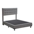 thumbnail image 2 of Box Base Cama Matrimonial + Cabecera Bilbao Gris Dicasa  Bilbao Plomo, 2 of 8
