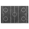 thumbnail image 1 of Bouclair Grey Hockey Rink Rug 72 X 48 in (182.9 X 121.9 cm), 1 of 9