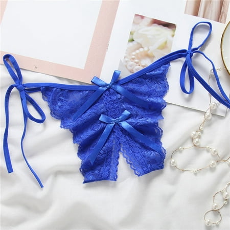 

Aayomet Panties For Women Women Sexy Panties Fashion Girls G String Sports Underwear Lingerie Comfortable Thongs Underpants T Back Blue One Size