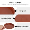 thumbnail image 2 of WAXIAYU 10pcs Flower Pot Trays Saucers Planter Tray Round Flower Pot Drip Pans Plates Trays Dishes Red. 5cm, 2 of 8