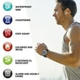 thumbnail image 6 of Hearkent Waterproof Pedometer Watch for Senior Non Bluetooth No App Required with Steps Calories Counter and LCD Large Numbers, 6 of 7
