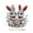 1A-23a, variant on Easter Decorations Colorful Easter Bunny Tabletop Ornament,Spring Fashion Decorative Sculpture Figurine 2D Acrylic for Home Kitchen Easter Party,Birthday Gifts for Women Green-g
