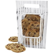 Wilton 9.5"x6.75" Cookie Treat Totes, White Stripe 3 ct. 1912-0880