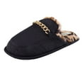 thumbnail image 4 of Jessica Simpson Women's Plush Microsuede Scuff Slipper with Chain Embellishment, 4 of 9