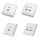 thumbnail image 2 of Usb Outlet Typec Usb Wall Charger Outlet Charging Power Outlet With Usb Ports, 2 of 5