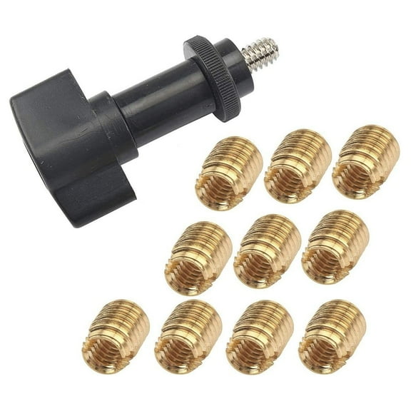 Motorcycle Fairing Insert Repair Kit Brass Bolts Screws W/THandle Installation Tool for Batwing Type