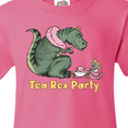 thumbnail image 4 of Inktastic Funny Tea Rex Party Youth T-Shirt, 4 of 5