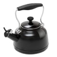 thumbnail image 2 of Chantal Vintage 1.7-Quart Enamel-on-Steel Teakettle, Matte Black, 2 of 2