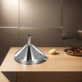 thumbnail image 4 of Stainless Steel Funnel with Handle Kitchen Filling Metal Hopper 11 13 15cm, 4 of 11