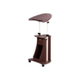 thumbnail image 1 of Techni Mobili RTA-B005 - Sit/standing desk - mobile - chocolate, 1 of 4