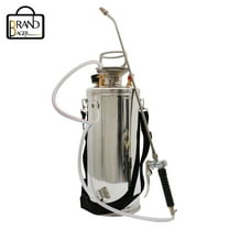 Stainless Steel Sprayer 2 Gallon 8L Farm Garden Hand Pump Sprayer With Nozzles