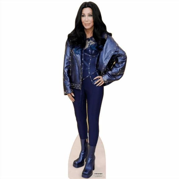 SC2575 Cher in Blue Cardboard Cutout Standee Standup