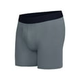 thumbnail image 5 of Wrangler 6" Active Cotton Stretch Mesh Boxer Briefs for Men, XL, Tibetan Red/Navy/Charcoal, 6-pack, 5 of 7