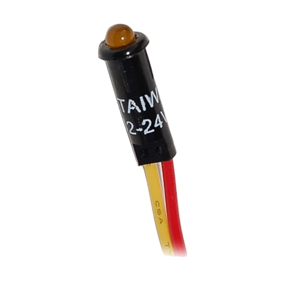 Blue Sea Boat/RV 8033 12/24V LED Switch/Panel Indicator & Alarm Light Amber