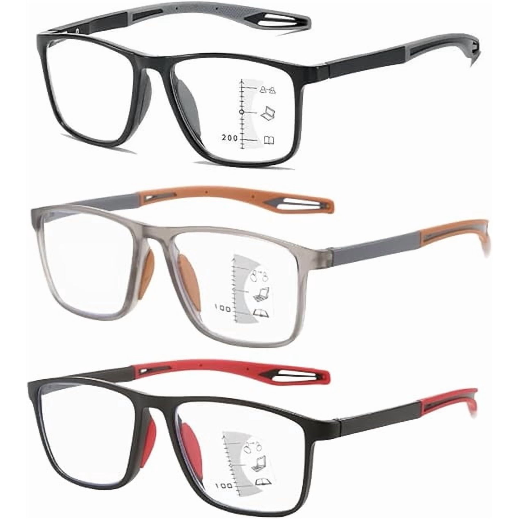 Ohmyroo Photochromic Reading Glasses, Blue Light Filtering Eyewear for Men and Women
