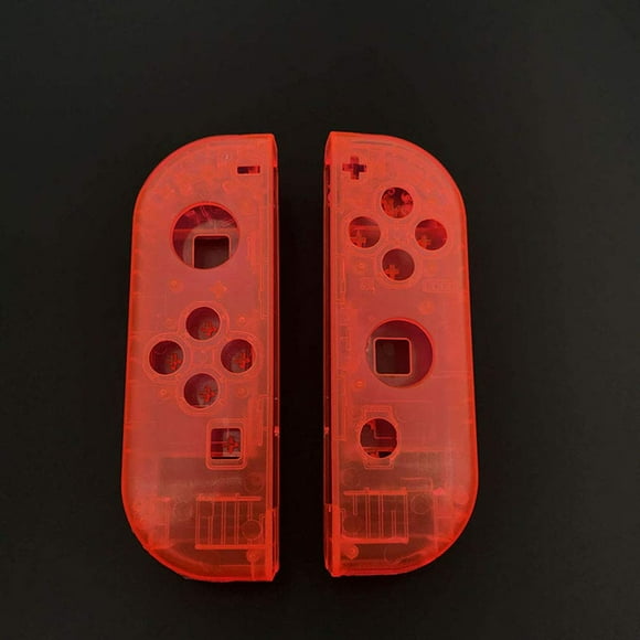 Coque de Boîtier Faceplate + Support de Cadre de Pile Centrale de Remplacement pour Manette Nintendo Switch Joy-con (Orange-Orange)