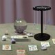 thumbnail image 5 of Estante de exhibición de péndulo de hongos y caracoles, soporte de péndulo de madera, estante de exhibición de péndulo negro, estante de exhibición de cosas, organizador de regalos, 5 of 7