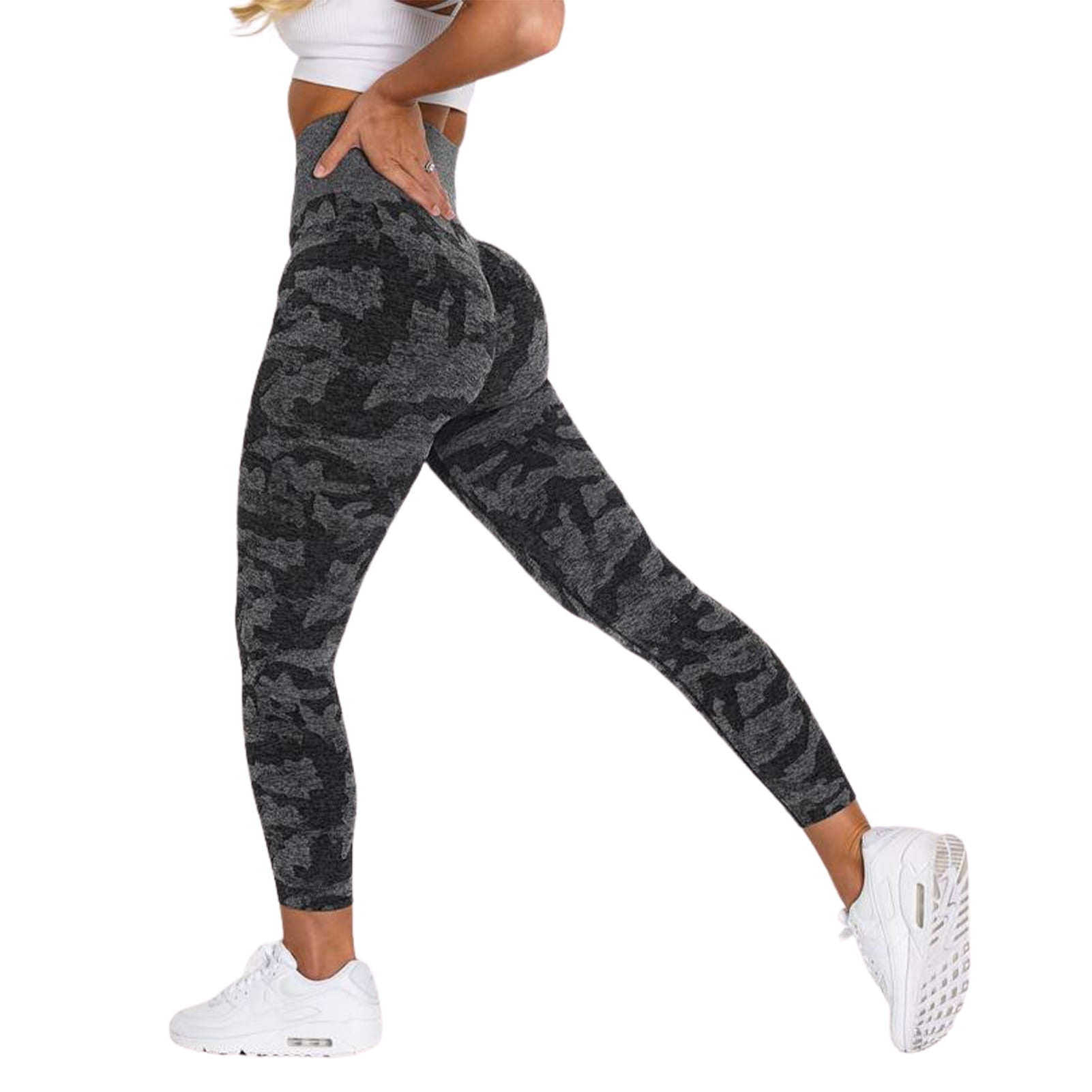 Details about   Women Printed Yoga Pants High Waist Gym Fitness Leggings Sports Running Trousers 