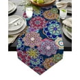 thumbnail image 2 of Bohemian Style Retro Mandala Pattern Table Runner Home Decoration Dinner Tablecloth Wedding Party Luxury Table Runners, 2 of 4