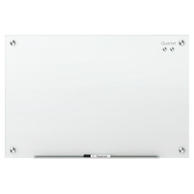 Pizarrón De Cristal Quartet P6823 Infinity glass 60x45 Cm-color blanco