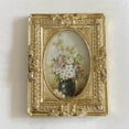 thumbnail image 2 of Photo Frame Display Holder Ornate Accessories Photo Embossed Picture Frame for Hallway Home, 2 of 9