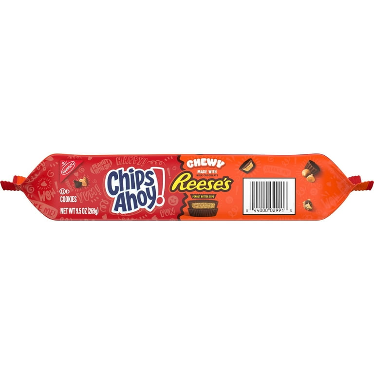 CHIPS AHOY! Reese's PB Soft Chewy Chocolate Chip Cookies, 9.5 oz