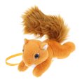 thumbnail image 4 of Shoulder Plush Squirrel Animals Stuffed Baby Doll Toys Orange, 4 of 8