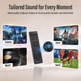 thumbnail image 5 of Bobtot Surround Sound Systems Wireless Rear Satellite Speakers - 800W 6.5inch Subwoofer 5.1/2.1 Channel Home Theater Systems with ARC Optical Bluetooth Input, 5 of 9