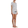 thumbnail image 4 of Jaclyn Crewneck T-Shirt and Boxers Sleep Set, 2-Piece, 4 of 6