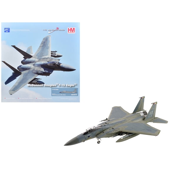 McDonnell Douglas F-15C Eagle Fighter Aircraft "Elmendorf Air Force Base Alaska" US Air Force 1/72 Diecast Model by Hobby Master
