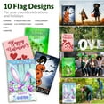 thumbnail image 5 of Country Charm Garden Flags (Set of 10) Double Sided 12 x 18 inch Seasonal Outdoor Flags with Wind Clip and Stopper, 5 of 7