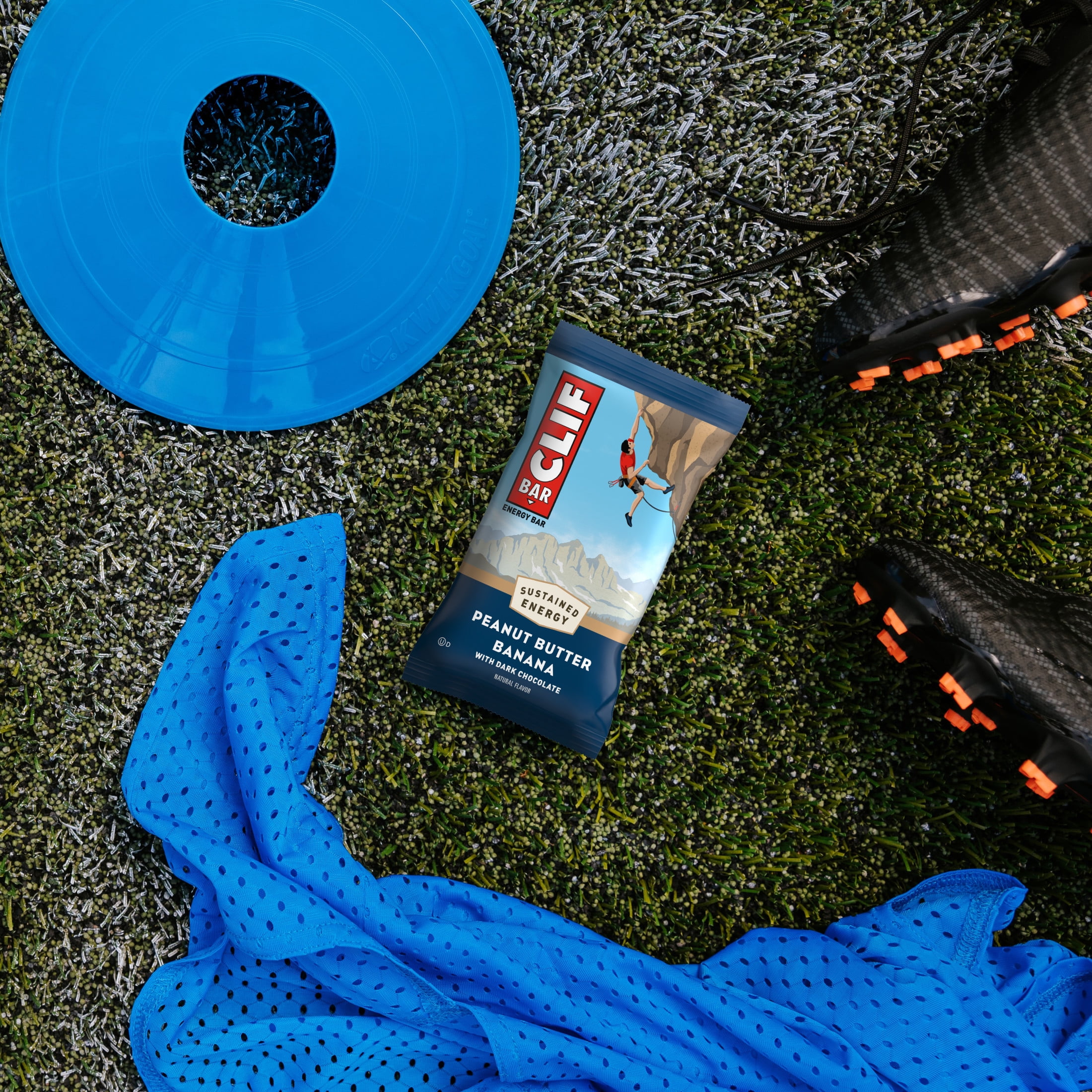 (3 pack) CLIF BAR Energy Protein Bars, Peanut Butter Banana with Dark Chocolate, 5ct