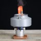 thumbnail image 4 of Stand Lixada Mini Soporte de Alcohol Soporte de Soporte Cross Cross Standing Ligera de Titanio Costa Cruzada Para Mochileros para Acamp Al Aire Libre, 4 of 7