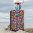 thumbnail image 3 of Lsque Mandala Printed Luggage Cover, Travel Luggage Protector,Scratch and Dirt Resistant, Fits 18-32 Inch Luggage - X-Large, 3 of 9