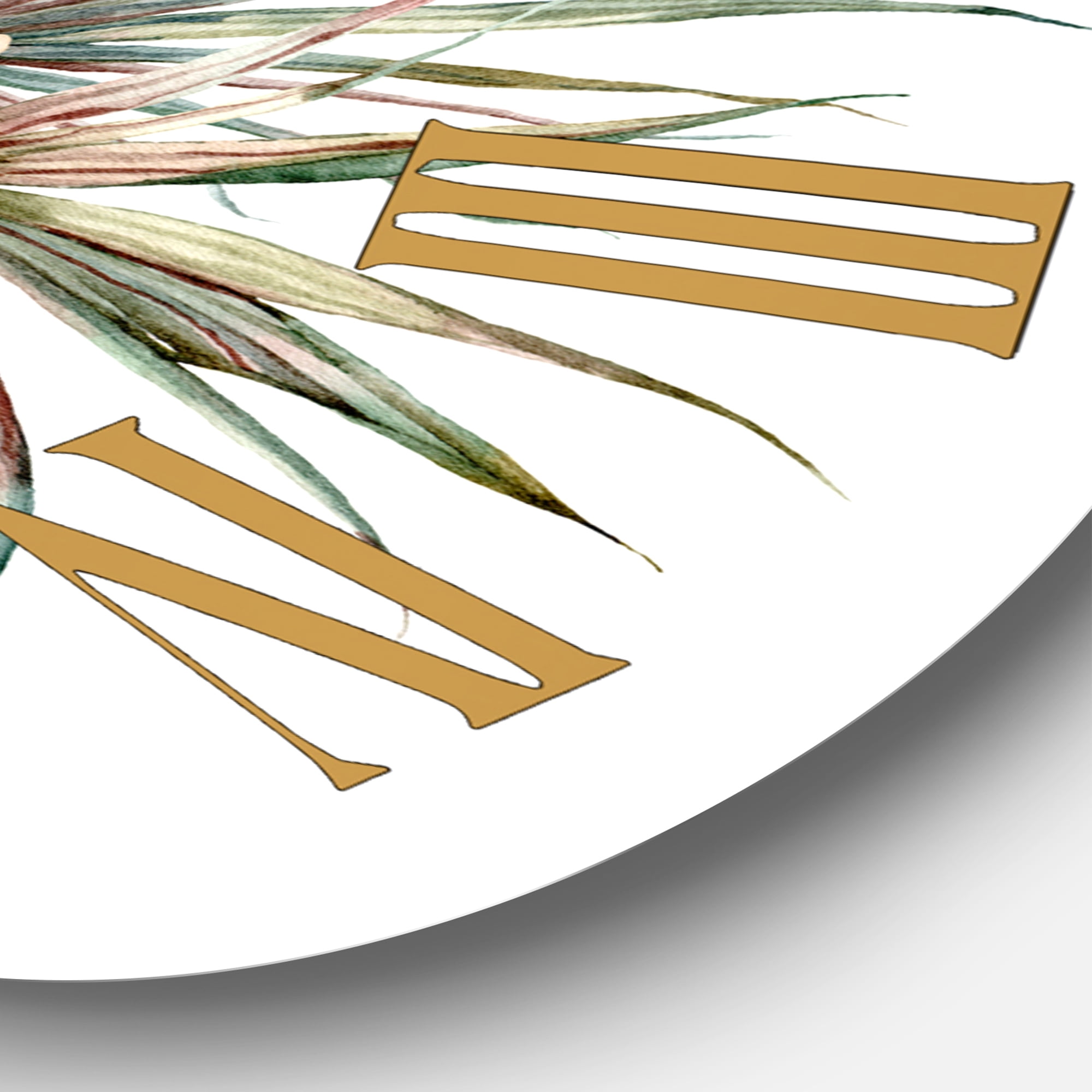 Designart 1 in Quartz Traditional Wall Clock