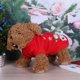 thumbnail image 3 of Navidad perro suéter disfraz Santa muñeco de nieve abrigo ropa para mascotas (rojo) (S) Tmvgtek Oficina Multiescena Multifunción, 3 of 6
