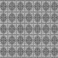 thumbnail image 1 of Ahgly Company Indoor Square Patterned Platinum Silver Gray Area Rugs, 4' Square, 1 of 6