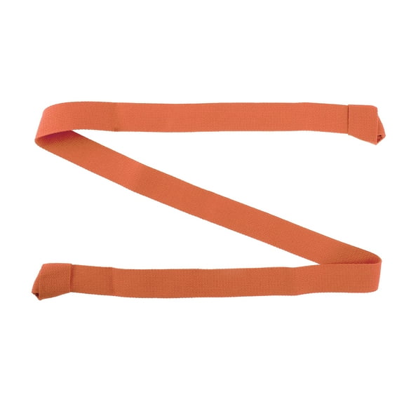 Unique Bargains 1 Pc Durable Yoga Mat Straps for Stretching 58.66"x1.57" Orange